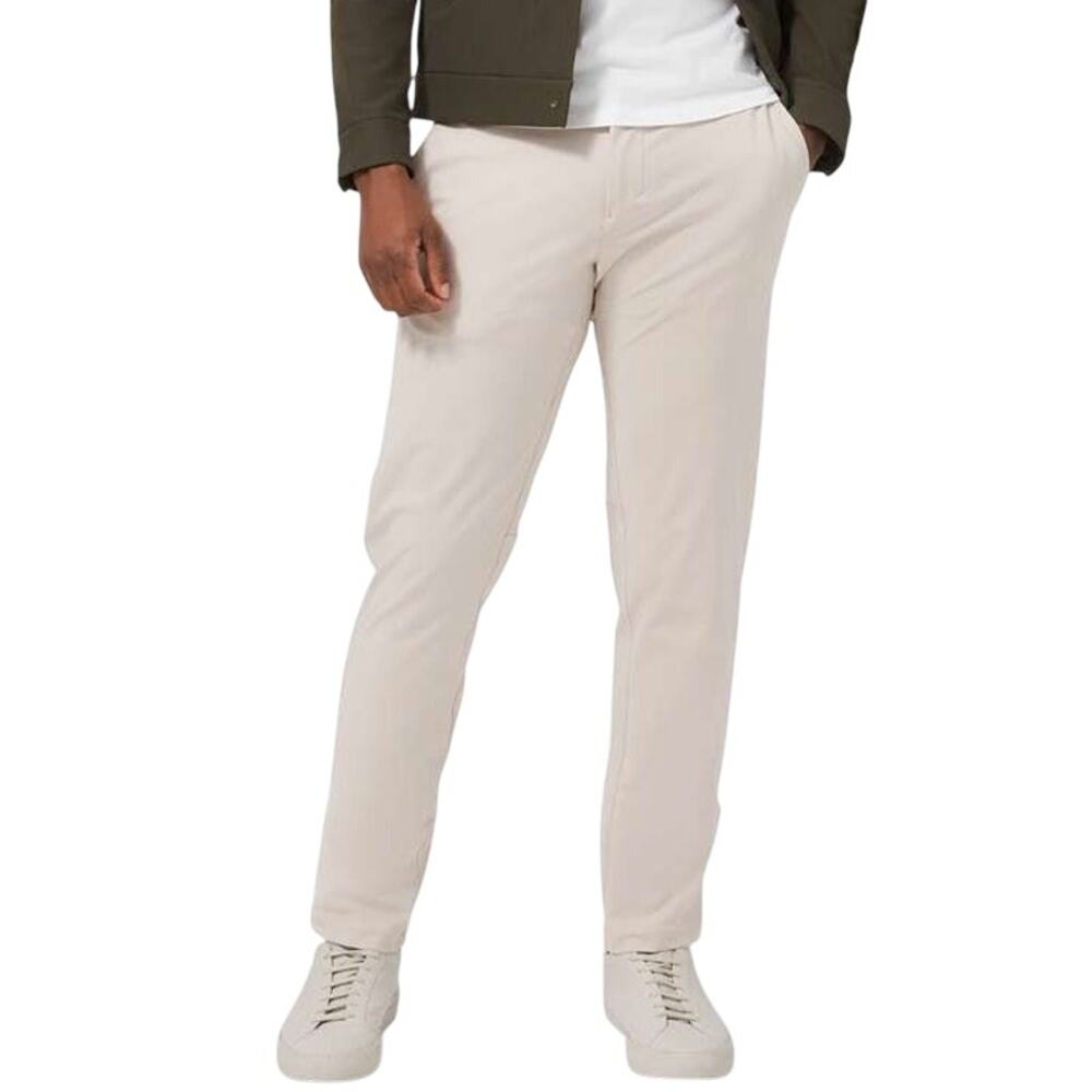 Lululemon Commission Pant Classic Warpstreme Silverstone Men's Size 34 x 31 EUC
